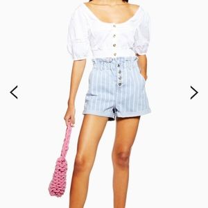 Demon paperbag shorts NEVER WORN